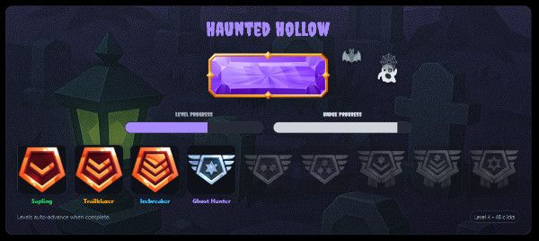 Click Game - level 4 - Haunted Hollow
